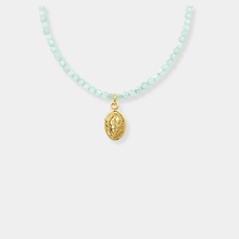 Load image into Gallery viewer, Shell Signet Beaded Necklace