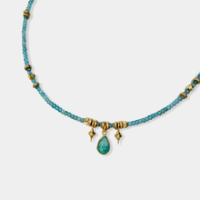 Load image into Gallery viewer, Azure Drop Necklace