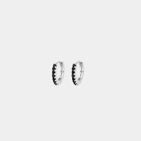 Black Stacker Silver