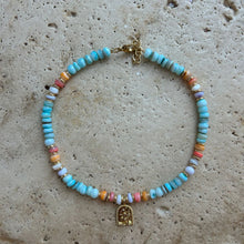 Load image into Gallery viewer, Beaded Palm Necklace