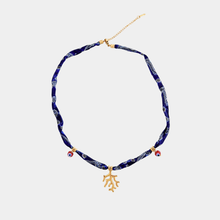 Load image into Gallery viewer, Blue Coral Necklace