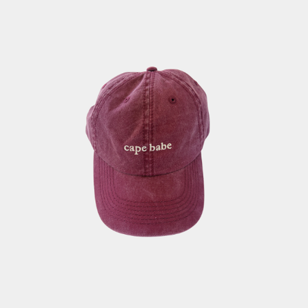 Cape Babe Cap Maroon