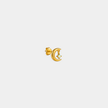 Load image into Gallery viewer, Opal Crescent Stud