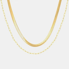 Load image into Gallery viewer, Double trouble necklace