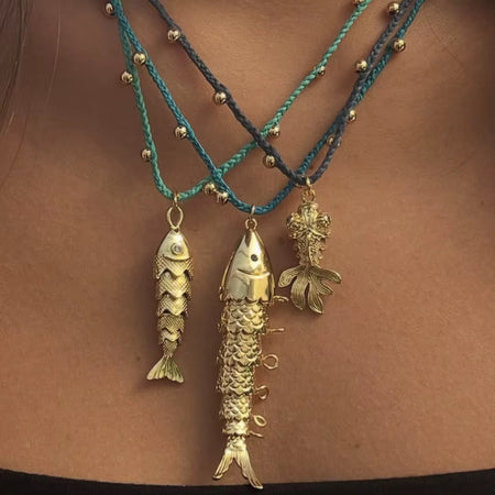 Bohemian Fish Necklace