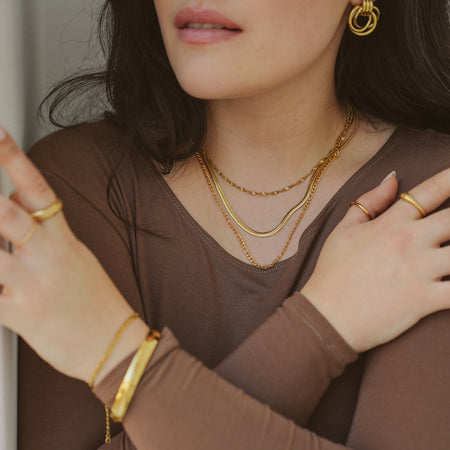 Twisted Snake Necklace