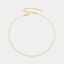 Load image into Gallery viewer, 3mm Herringbone Necklace