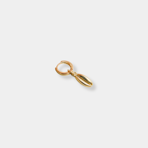 Gold Cowrie Shell Charm