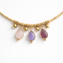 Load image into Gallery viewer, Triple teardrop necklace