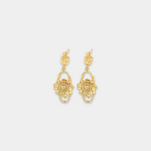 Load image into Gallery viewer, The Golden Blossom earrings