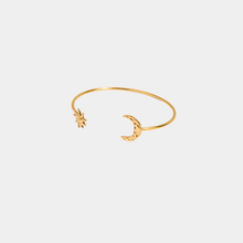 Load image into Gallery viewer, Spiral Sun &amp; Moon cuff
