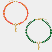Load image into Gallery viewer, Nautical Fish Necklace