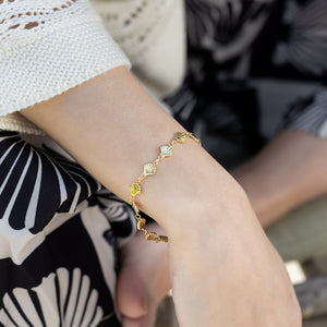 Scallop Chain Bracelet