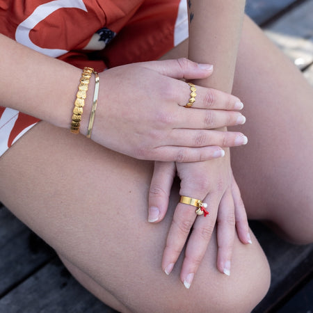 Coral Treasure Ring