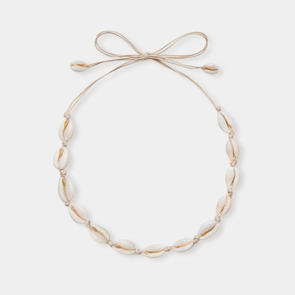 Cream Shell Choker