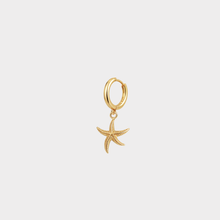 Load image into Gallery viewer, Starfish hoop