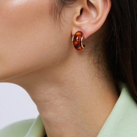 The Brown Retro Hoops