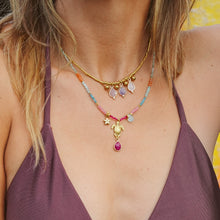 Load image into Gallery viewer, Triple teardrop necklace