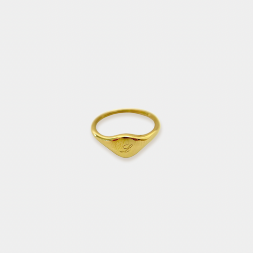 The Vintage Initial Ring