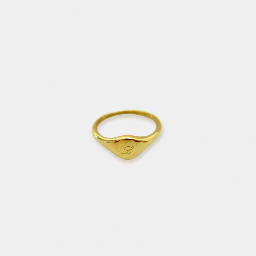The Vintage Initial Ring
