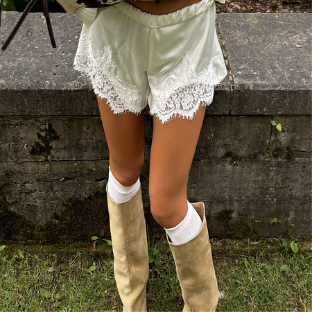Vanilla Lace Shorts