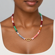 Load image into Gallery viewer, Autum Beaded Necklace