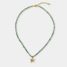 Load image into Gallery viewer, Beaded Sea Star Necklace