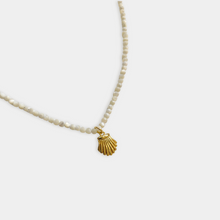 Load image into Gallery viewer, Beaded Scallop Necklace