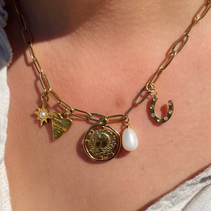 DIY irregular Medallion Charm