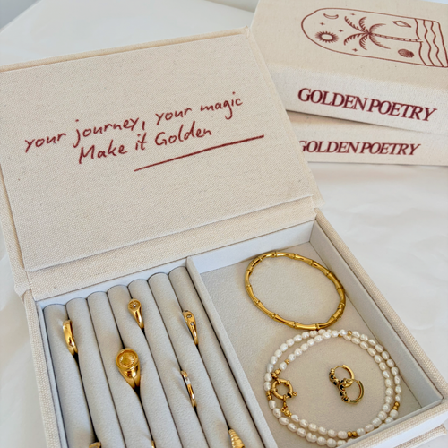 Golden Poetry - Jewellery Case