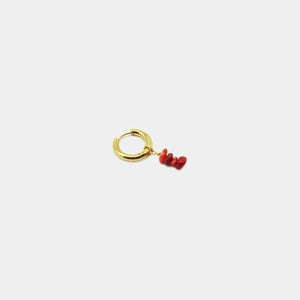 Coral Bead charm