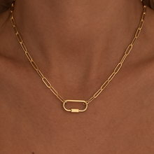 Load image into Gallery viewer, DIY Paperclip Carabiner Necklace
