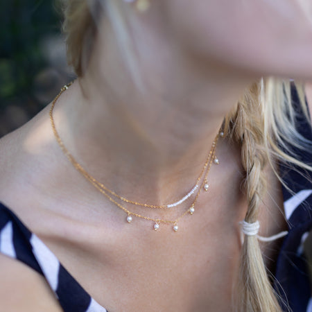 Pearl Rain Necklace
