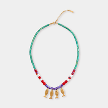 Load image into Gallery viewer, Quattro Fishy  Necklace