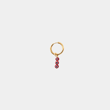 Load image into Gallery viewer, Red Eye Charm/Hoop