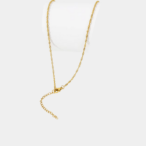 Twisted chain necklace