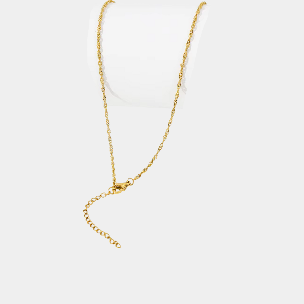Twisted chain necklace