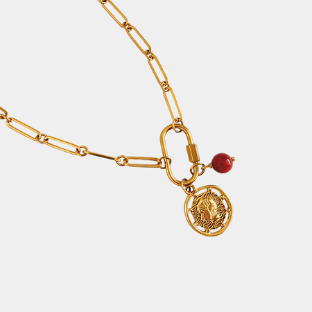 Vintage Summer Charm Necklace