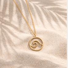 Load image into Gallery viewer, Go with the Waves Necklace