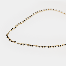 Load image into Gallery viewer, Black rain necklace