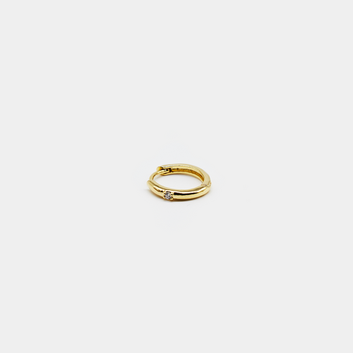Classy zirconia hoop