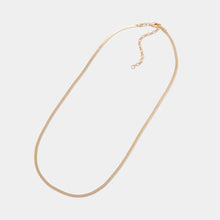 Load image into Gallery viewer, Flat Chain Necklace