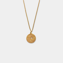 Load image into Gallery viewer, Opal coin necklace