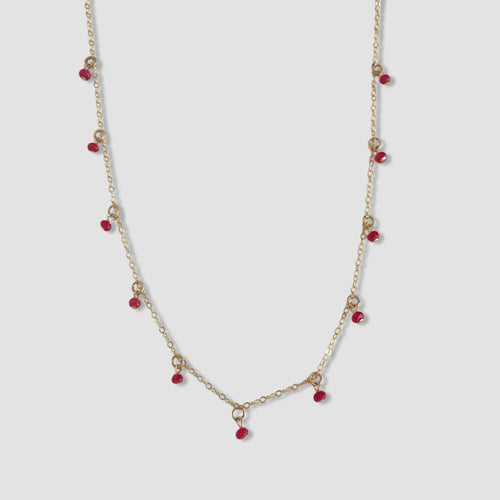 Raspberry necklace
