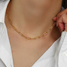 Load image into Gallery viewer, Paperclip Necklace