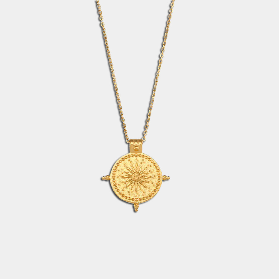 Sunny Compass Necklace