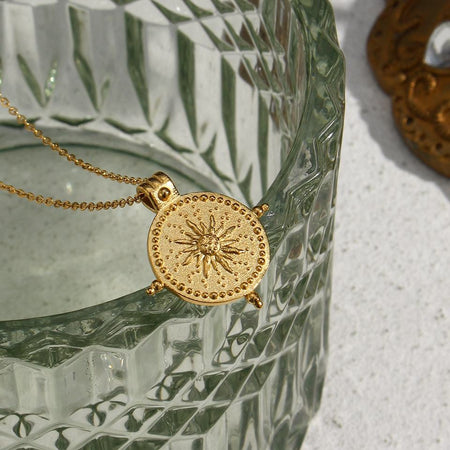 Sunny Compass Necklace
