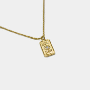 The Sun Tarot Necklace