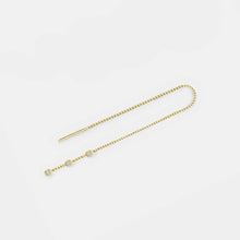 Load image into Gallery viewer, Dot Dot Dot Chain Earring
